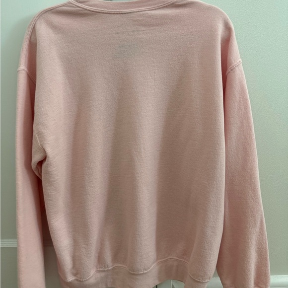 Pacsun- Baby Pink Strawberry Crewneck S - Picture 2 of 3